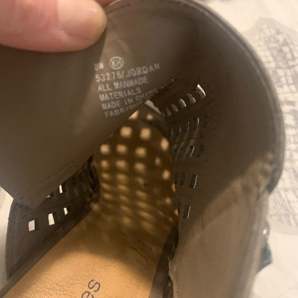 Open Toe Booties - Picture 2 of 2